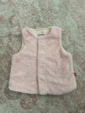 Magnetic Me Soft Pink Plush Baby Vest
